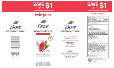 Artwork (Dove Advanced Care Revive Antiperspirant Deodorant 2 Pack   Artwork)